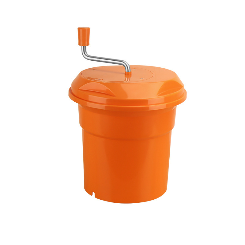 Picture of Commercial fruit and vegetable dryer salad dehydrator manual dryer multi-purpose drain basket vegetable bucket wholesale