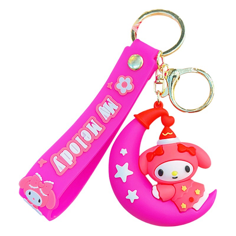 Cartoon coolomi keychain wholesale student schoolbag pendant doll couple key chain pendant cute small gift