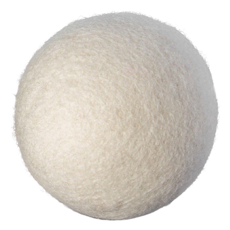 Cross-border wool drying ball white wool ball home dryer ball clothes anti-winding drying felt ball wholesale