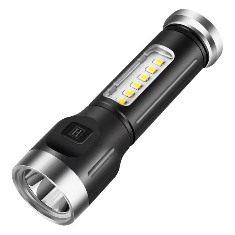 Led Special Forces Flashlight Strong Light USB Charging Ultra-Bright Long-Range Small Mini Portable Multi-Functional Home Lighting