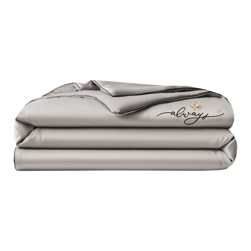 Picture of Summer quilted washed silk Tencel summer cool quilted air conditioning quilted ice silk summer quilted three-piece four-piece washable machine washable