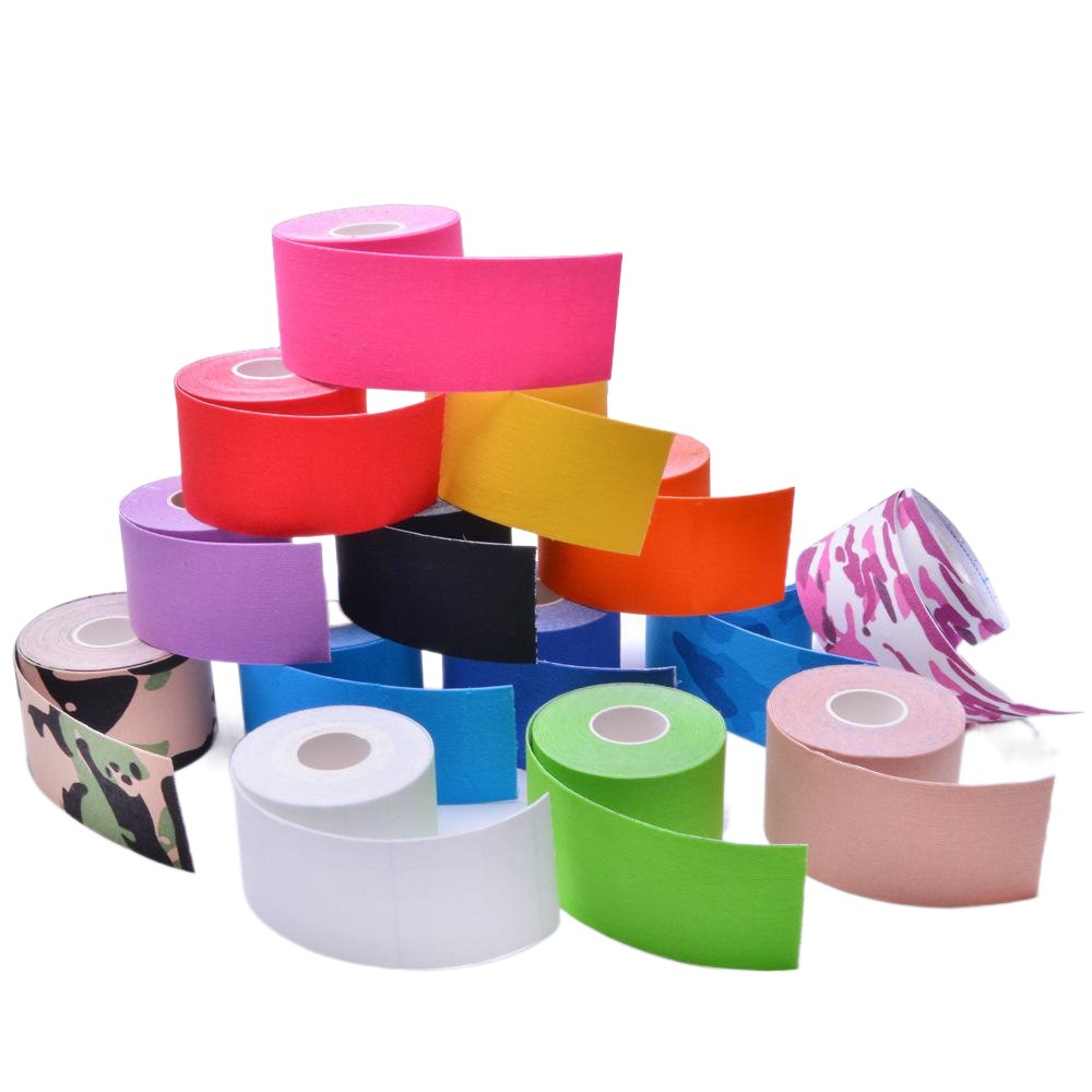 kinesiology Muscle Sticker Cotton Elastic Physiotherapy Tape Waterproof Breathable Sports Muscle Sticker Bandage Muscle Effect Sticker