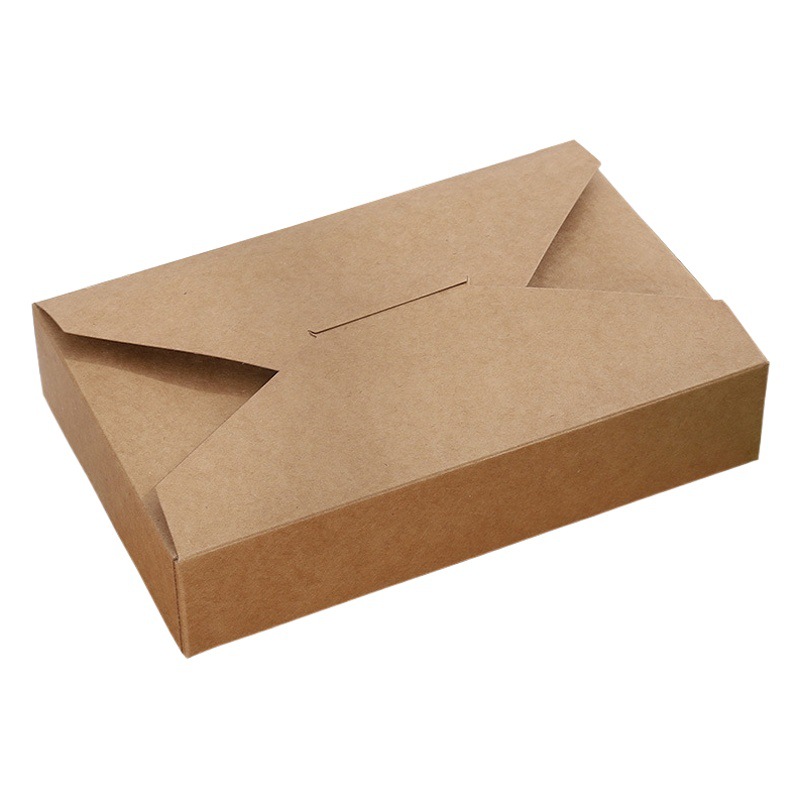 Simple Envelope Bow Cookie Moon Cake West Point Gingerbread Baking White Kraft Paper Packaging Box Factory Wholesale