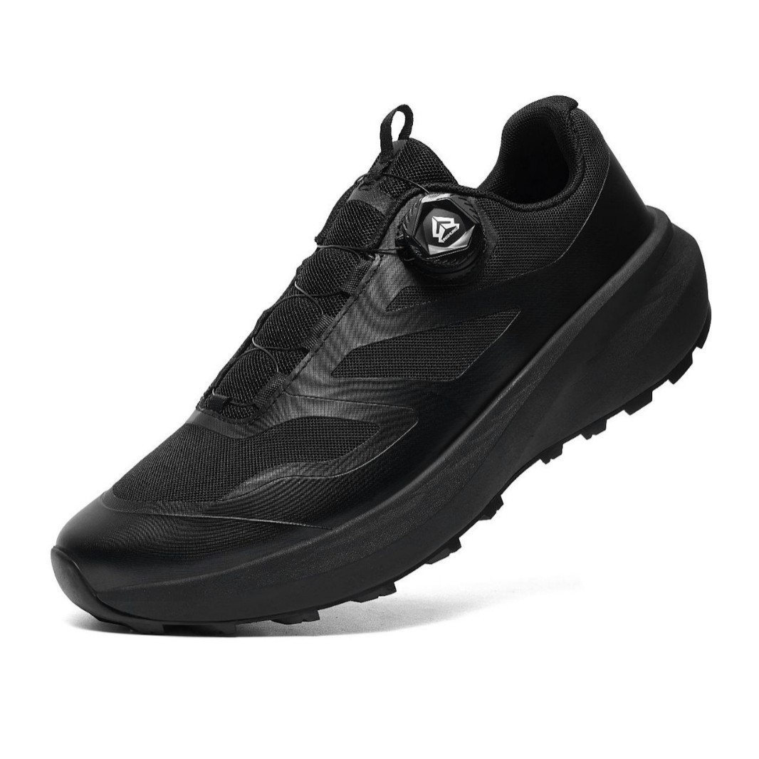 Bird's Side Rotating Button Low-Cut Non-Slip Wear-Resistant Hiking Shoes Lightweight Cushioning Breathable Cross-Country Hiking Sneakers
