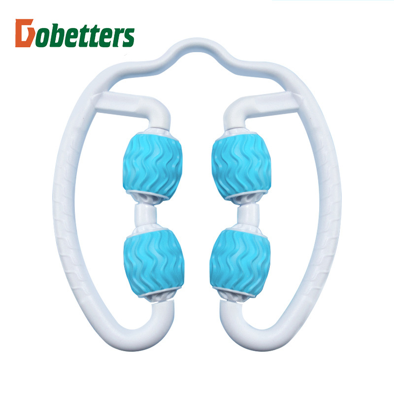 Picture of Ring leg clamp hand massager leg massage yoga leg muscle training roller