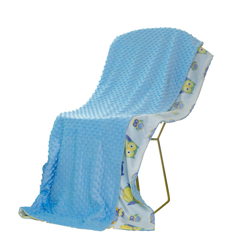 Picture of Children's Air Conditioning Quilt Doudou Soothing Small Hair Sleeping Blanket Washable Baby Lunch Break Quilt Four Seasons Sofa Blanket Cover Blanket