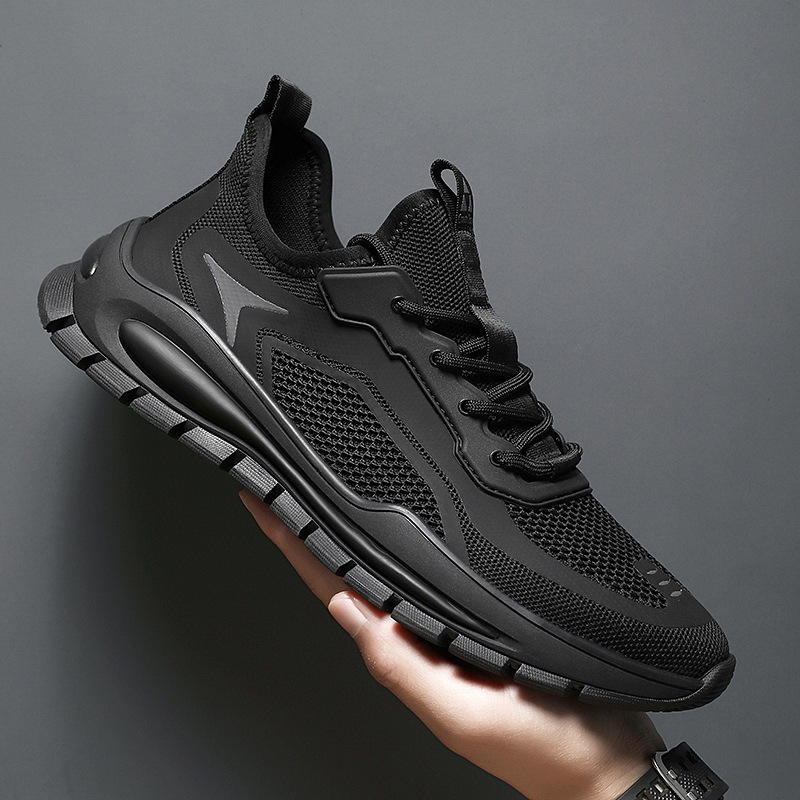 Foreign trade new cross-border men's shoes fly woven sports casual mesh shoes mesh running coconut all-match non-slip fashion shoes