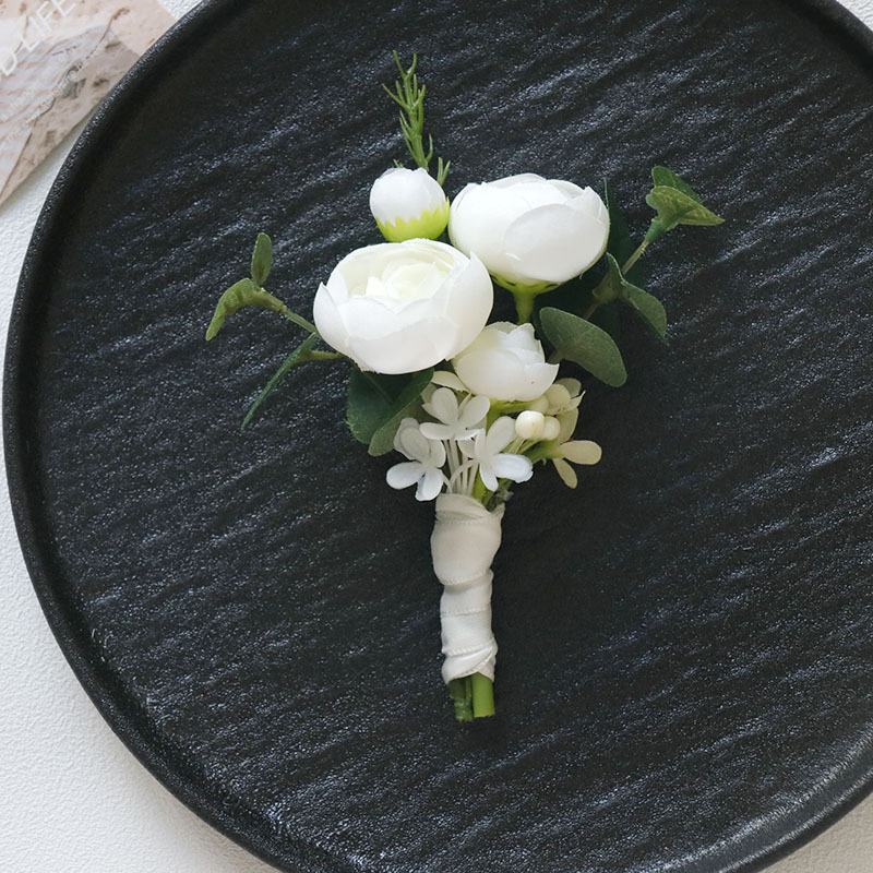 Picture of 237 Western-style business celebration corsage hand flower wedding supplies artificial flower studio photo props White series