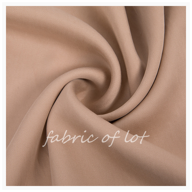 [Ding] 12157#30s Lyocell Satin TENCEL Spring and Summer Women's Shirt Dress Woven Fabric