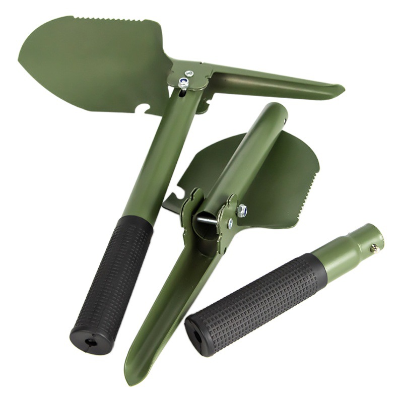 Sapper shovel small size military shovel outdoor multi-functional folding military shovel car camping fishing shovel pick portable