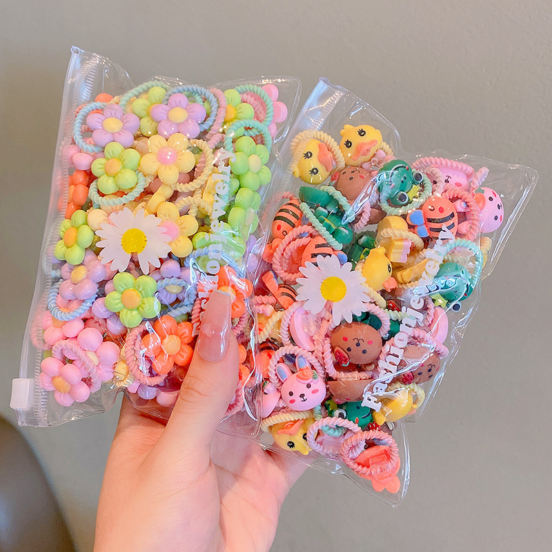 Picture of Children's rubber band does not hurt hair, good elasticity, Girl's rubber band, baby's hair rope, small size tie hair, hair ring, hair accessories