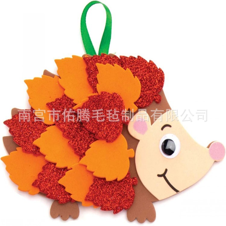 Picture of Autumn Theme DIY Decorative Craft Set Children's Gift Thanksgiving Halloween Art Decorative Pendant