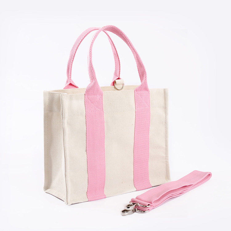 in stock Wholesale Thickened Canvas Shoulder Bag Artistic All-match Mini Canvas Women's Bag Environmentally Friendly All Cotton Canvas Bag