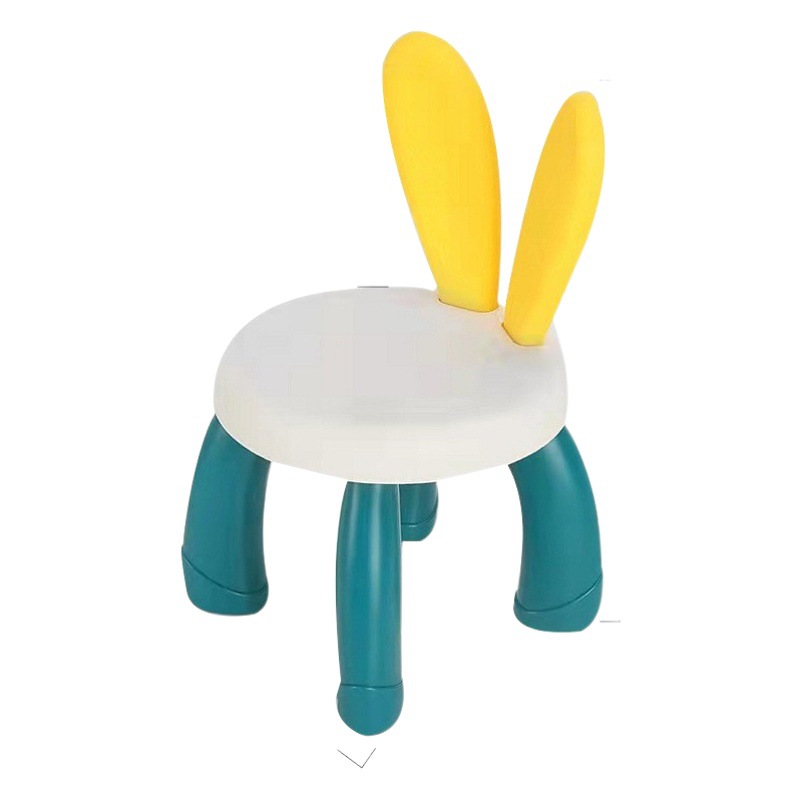 Children's Backrest Building Block Table Chair Plastic Cartoon Baby Stool Early Education Kindergarten Learning Table Baby Chair Wholesale