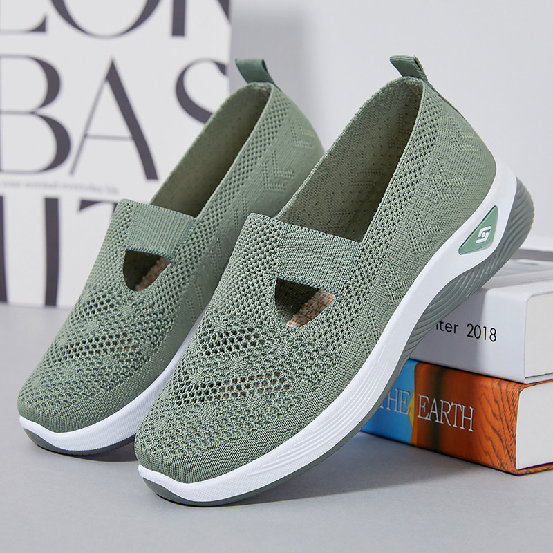 Picture of Women's Shoes Summer 2025 Breathable Comfortable Shoes Cross-border Middle-aged and Elderly Mother Shoes Soft-soled Casual Mesh Shoes for Children