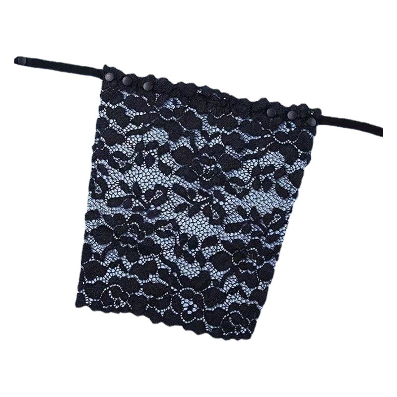 One-piece anti-light tube bra artifact lace women's seamless exquisite short sexy strapless invisible bra