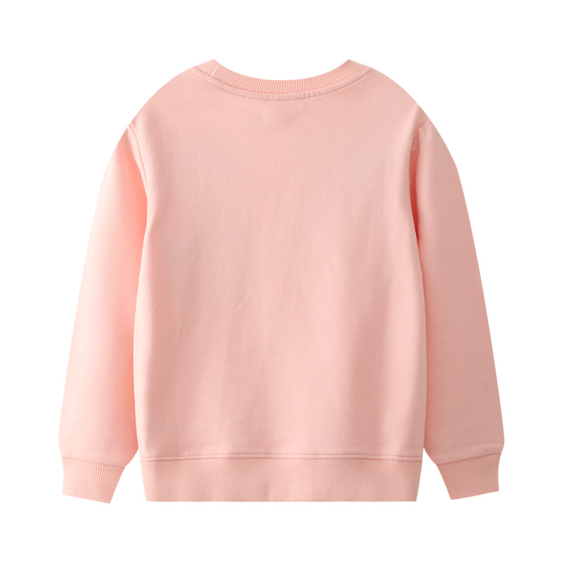 Picture of 2025 Spring and Autumn New Children's Sweaters Cotton Girls' Bottoming Shirts Cartoon Round Neck Tops Manufacturer Distribution