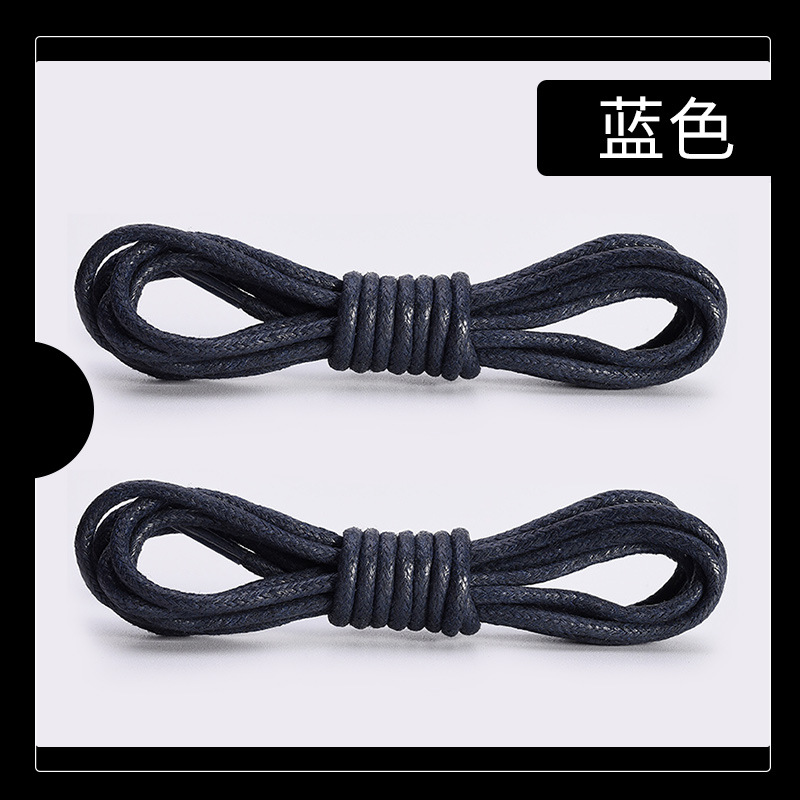 Picture of Wild elephant wholesale martin boots shoelace leather shoes boots brown white black wax rope round waxed shoelace rope a pair
