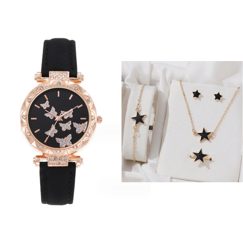 Picture of New TikTok Popular Women's Watch Fashion Simple Watch Butterfly Digital Belt Watch Wholesale