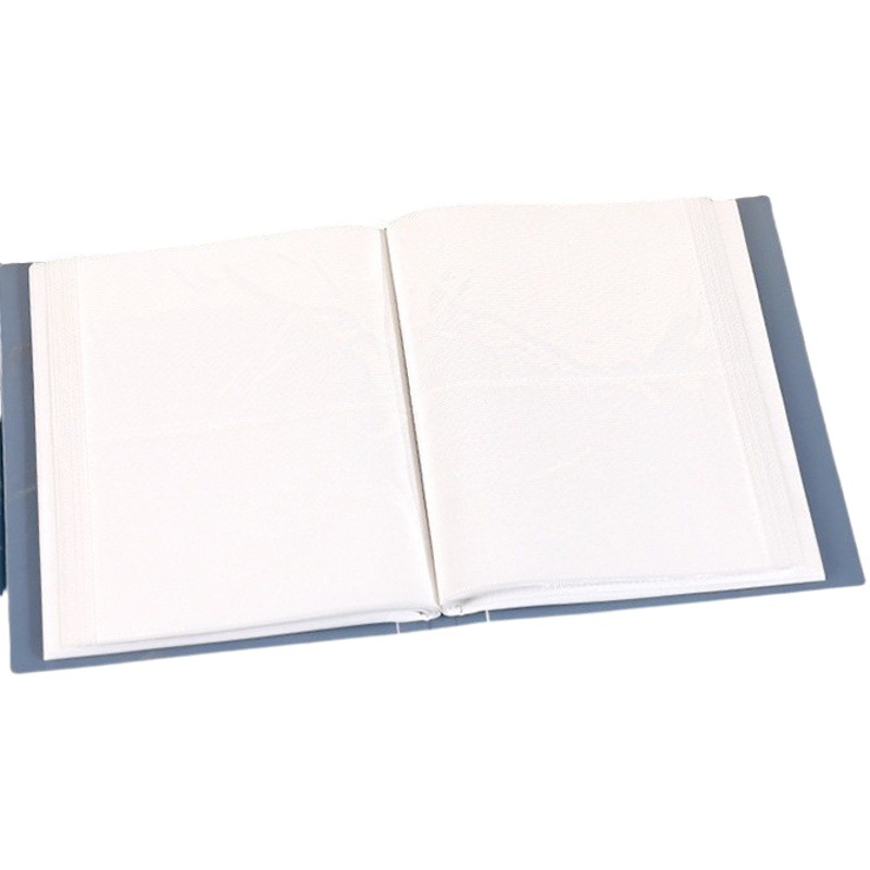 Qimeili Pp Transparent Frosted 34567inch Photo Album, Accessory Storage Album, Polaroid Card Album, Train Ticket Album, Cross-Border