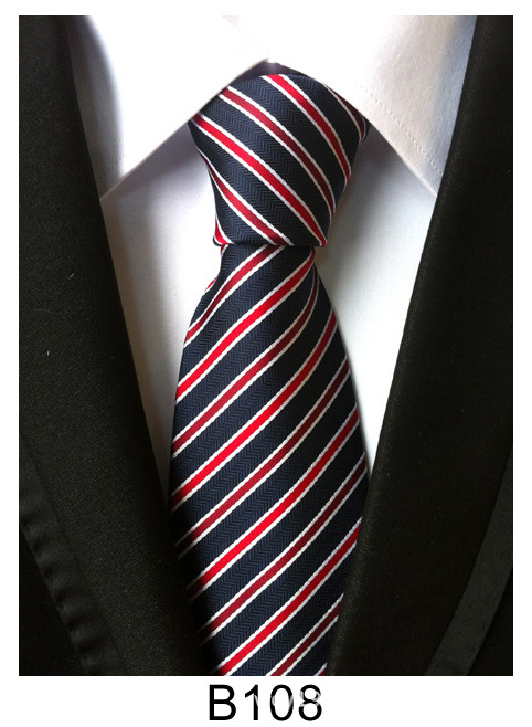 Picture of Tie Men's Casual Formal Wear Professional Business Men's Tie Polyester Silk Hand-Tied Tie Source Manufacturer Batch