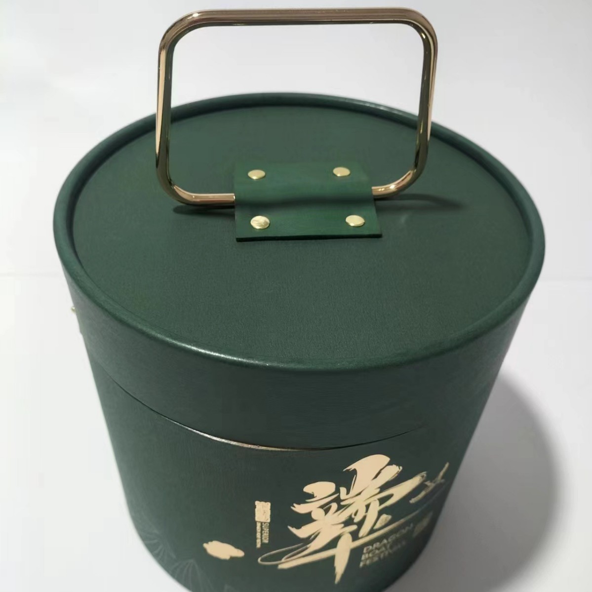 2025 Dragon Boat Festival Rice Dumpling Satchel Creative Boutique Gift Cylinder Packaging Box Wholesale Processing