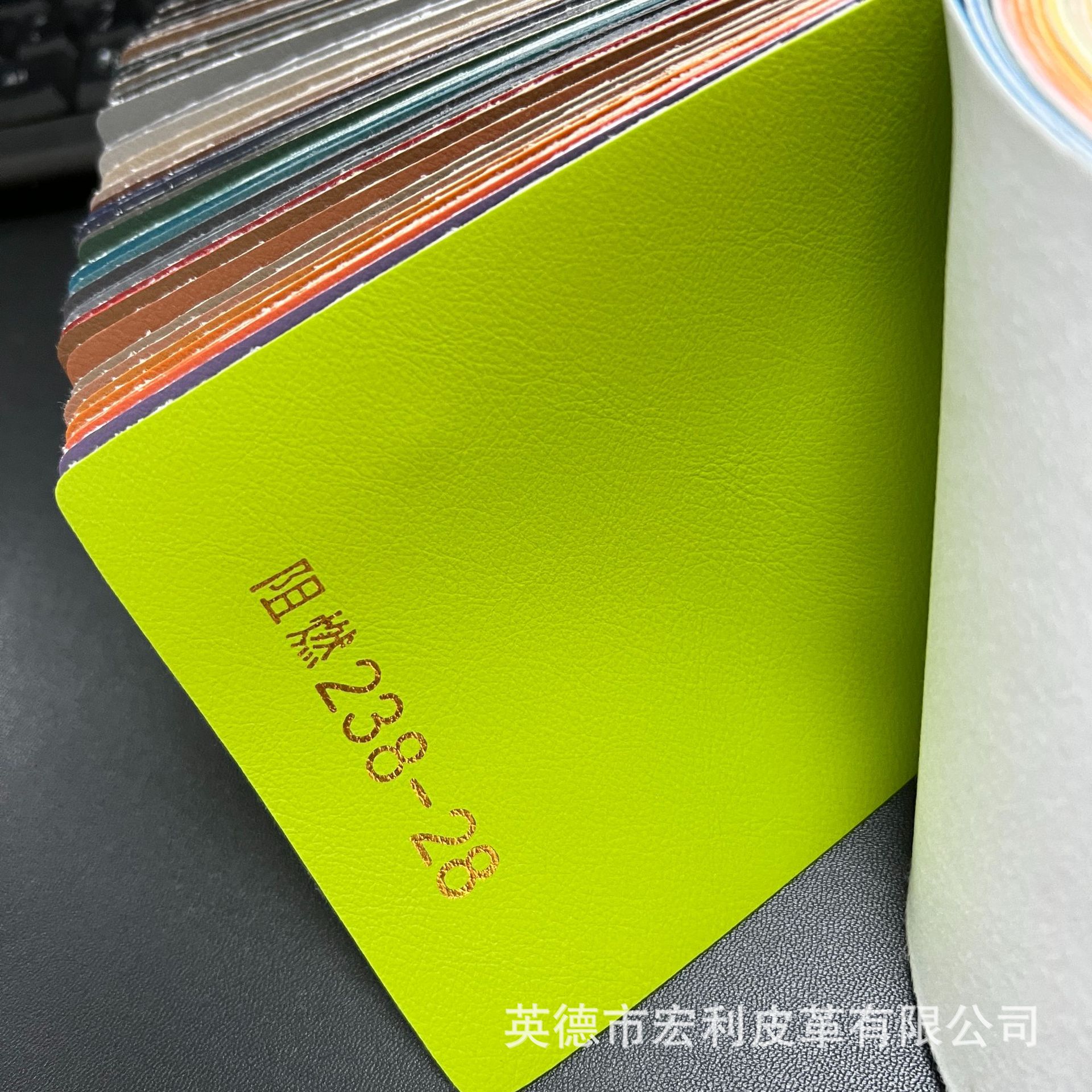 Picture of 238 light tumble flame retardant sofa leather mercerized cat claw leather car interior modification interior artificial leather