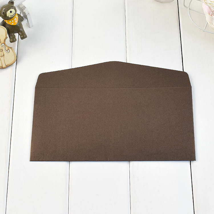 Picture of Spot wholesale Pearl paper envelope hot stamping envelope business envelope invitation letter hot stamping logo