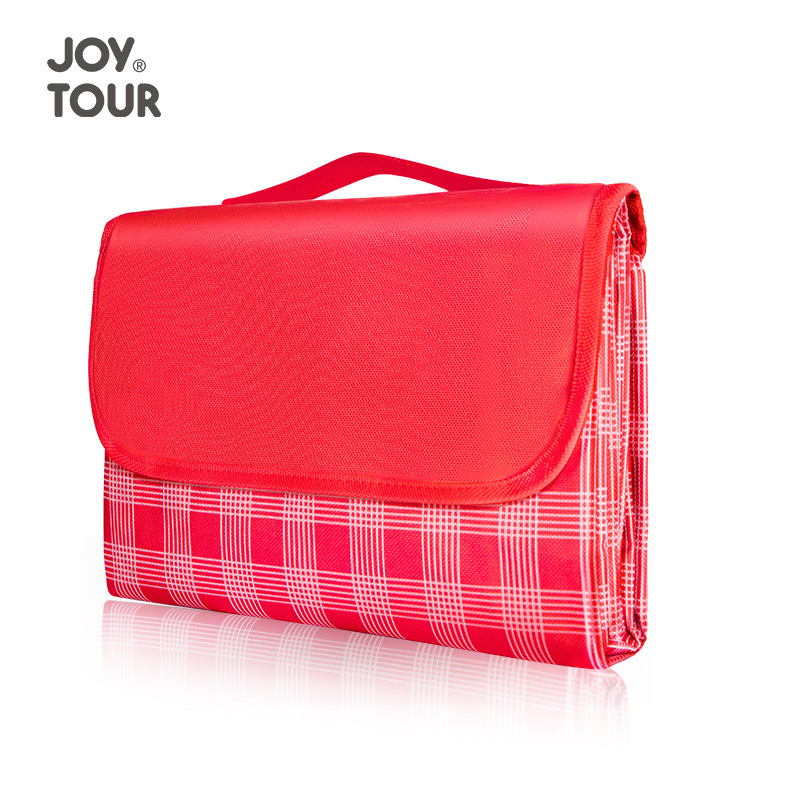 Picture of Outdoor Portable Folding Picnic Cloth Beach Mat Thickened Moisture-Proof Mat Oxford Cloth Picnic Mat Spring Excursion Mat