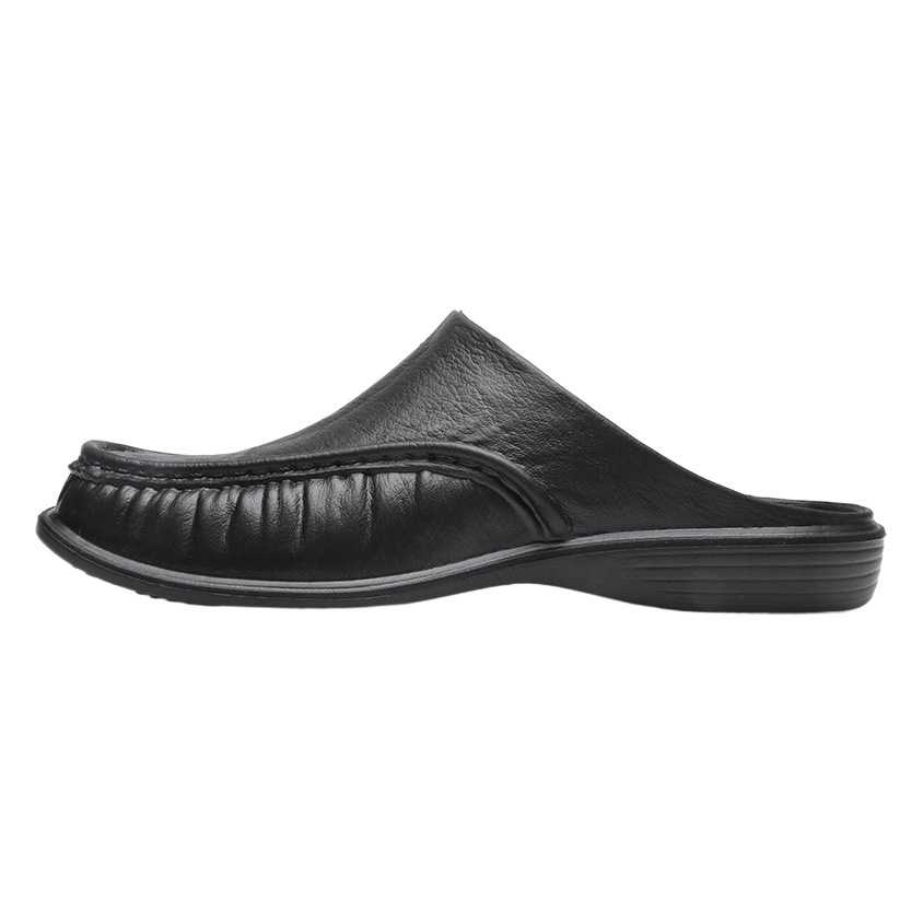Summer Indoor and Outdoor Wear Home Men's Fashionable Soft-Soled Half-Slippers Cross-Border Large Size Lightweight Toe-Cap Slippers for Men