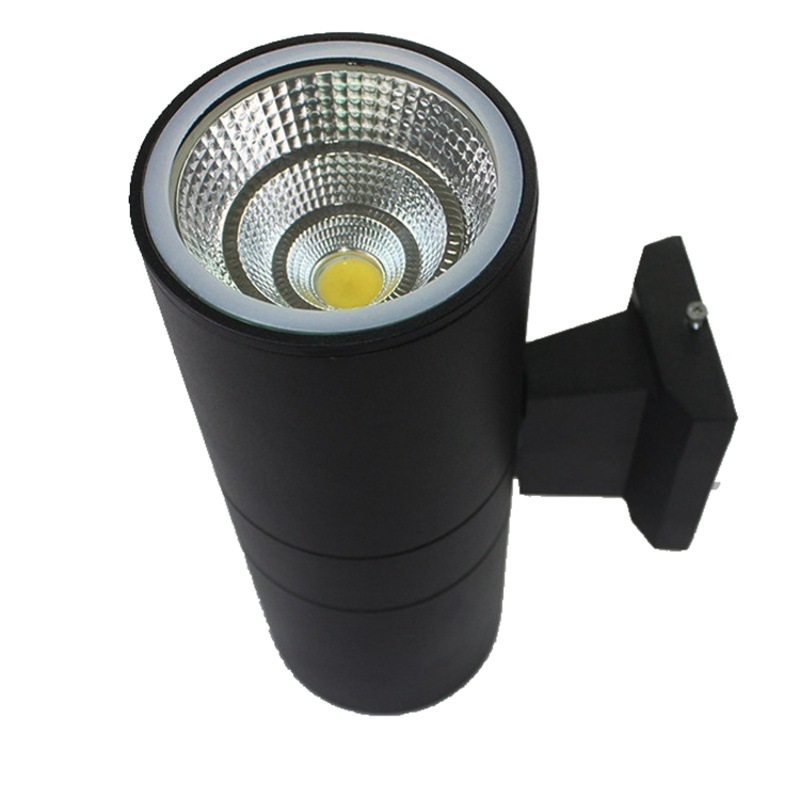 Outdoor Waterproof Wall Lamp Balcony Aisle Staircase Lamp Modern Simple Creative Up and Down Light Double Head Outdoor Wall Lamp