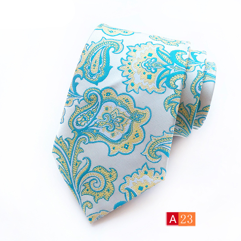 Picture of Source Factory Hot Jacquard Fabric Tie Men's Dress Business Suit Accessories Tie Wholesale