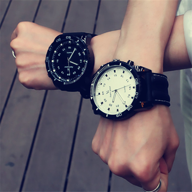 South Korea three-dimensional sports fashion quartz V6 male and female couple Student Watch personality jelly quartz watch in stock wholesale