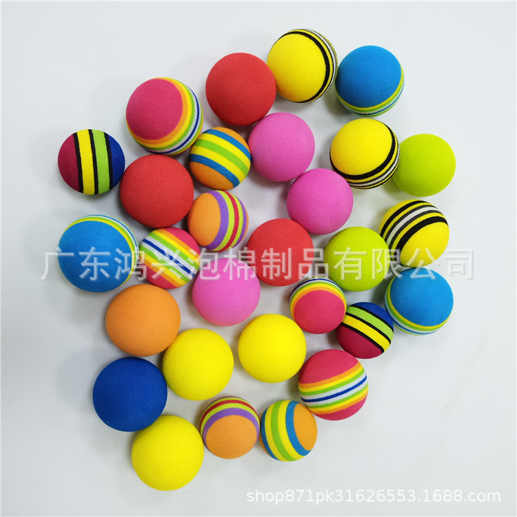 38 Degrees to 80 Shorea High-Density Eva Buffer Sponge Ball Wear-Resistant Shock-Proof Filling Grinding Auxiliary Material