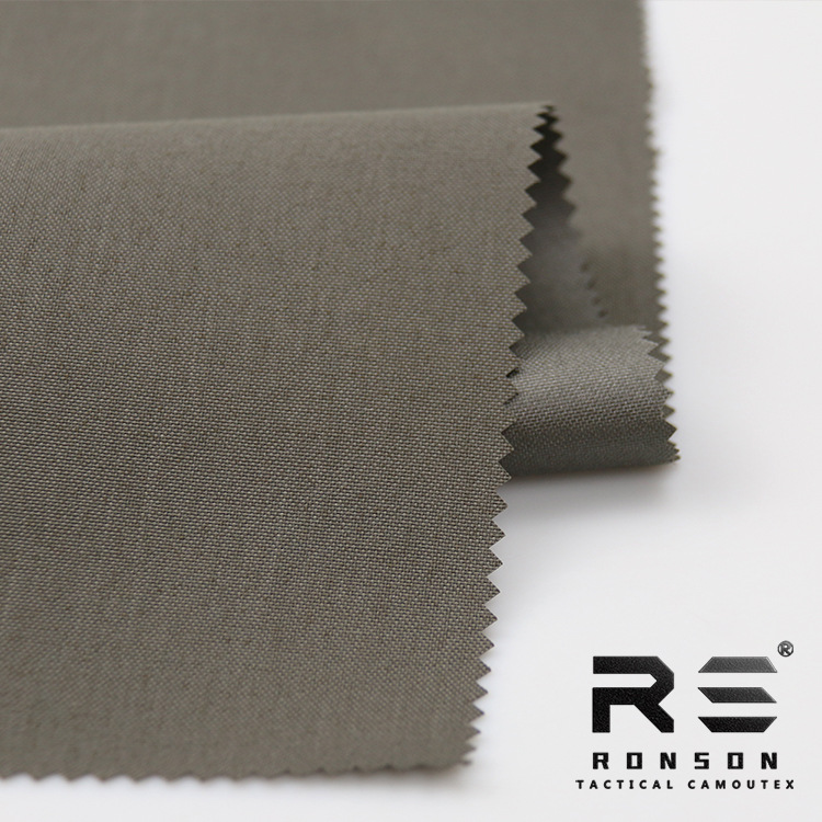 Picture of Rongsheng 500D Polyester Wolf Gray Cordura Waterproof Pu Coated Outdoor Fabric for Bags, Waterproof and Tear-Resistant