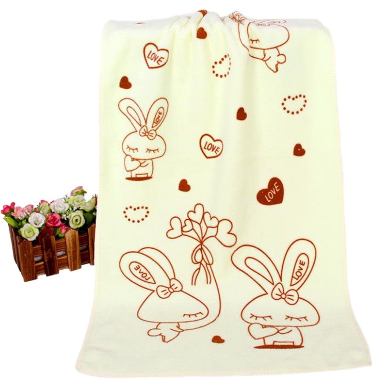 Source Factory Microfiber Towel Printed Brushed Hair Drying Face Towel Soft Absorbent Gift Towel Wholesale