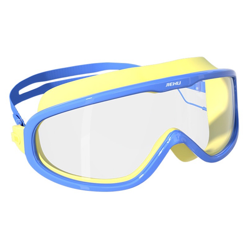 Children's goggles boys and girls swimming glasses spot wholesale waterproof anti-fog HD large frame professional swimming equipment