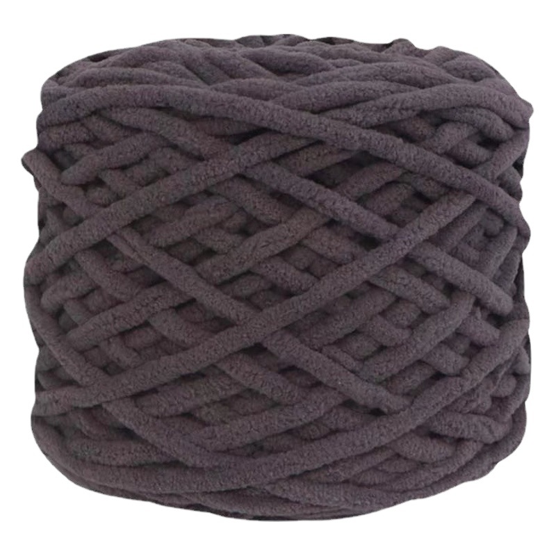 Ice thread coarse wool ball large hand-woven scarf bag soft crochet diy hook cotton slippers sweater line