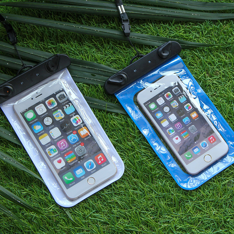 Picture of Wholesale Touch Screen Transparent Outdoor Swimming and Diving Supplies Mobile Phone Waterproof Bag New Apple Waterproof Mobile Phone Case