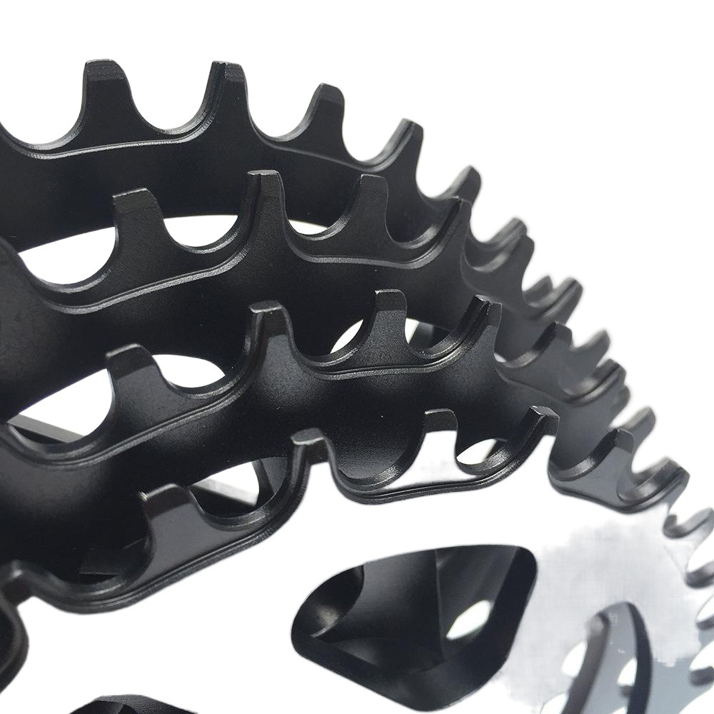 Mountain bike single disc GXP direct-mounted integrated disc positive and negative tooth disc 32/34/36/38T 3/6mm