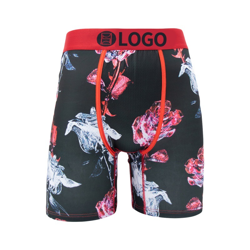 Picture of [Border-Border Hot Item] Psd Same Style Men's Personalized Printed Fitness Sports Extended Fashion New Boxer Briefs