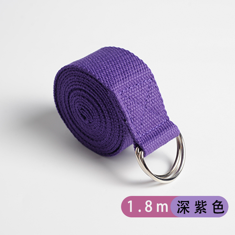 Picture of Cross-border Yoga Stretching Belt Yoga Stretching Rope 183 Lengthened Fitness Sports Stretching Special Yoga Accessories