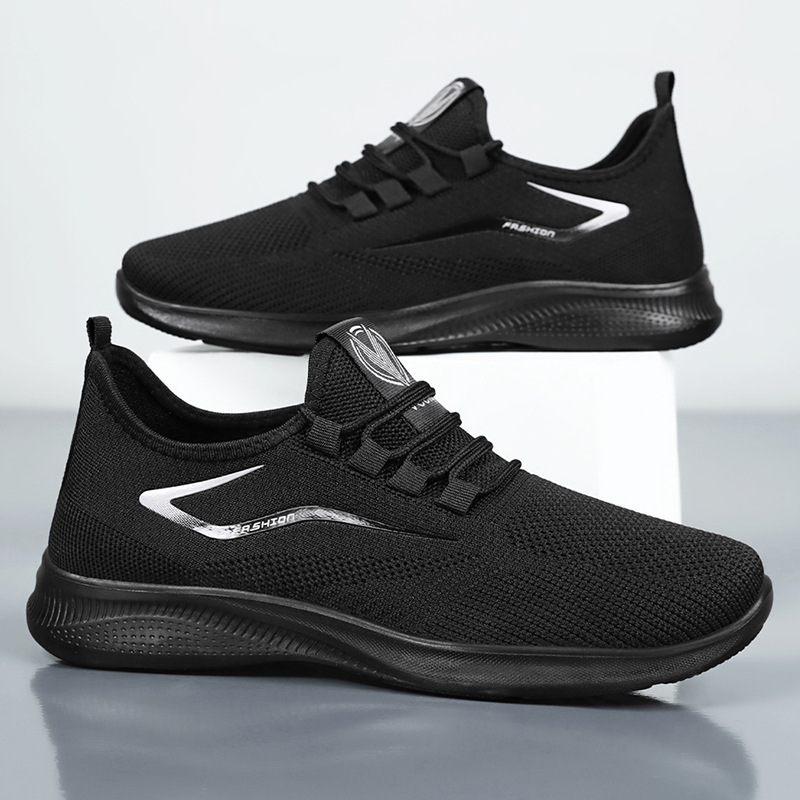 Picture of Shoes Men's Large Size Cross-Border Sneakers Wholesale Casual Sports Shoes Men's Shoes Breathable Non-Stinky Feet Mesh Running Shoes