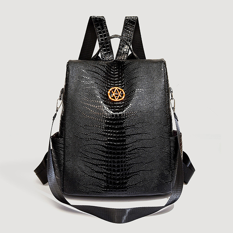 Fashion new PU retro multifunctional dual-purpose shoulder backpack manufacturers wholesale foreign trade export cross-border generation