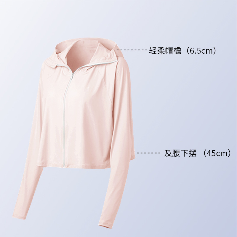 Picture of Summer Jiao Style Sun Protection Clothing for Women, Sun Protection Shawl with Black Rubber Brim, Uv Protection, Cloud Yarn Ice Silk