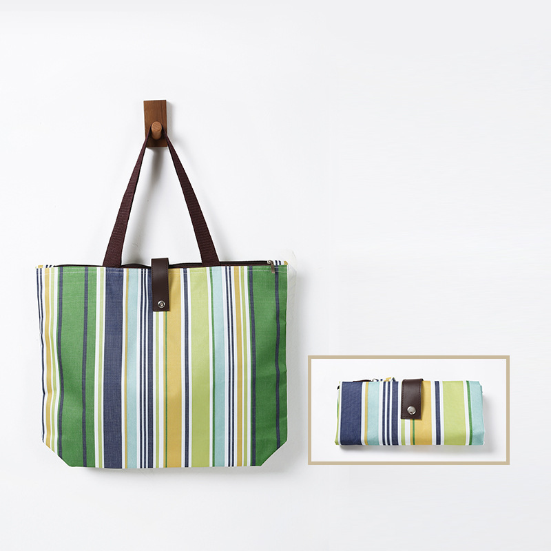 Picture of Oxford Cloth Foldableing Shopping Bag Satchel Shopping Bag Satchel Advertising Environmentally Friendly Foldableable Grocery Shopping Bag Customization