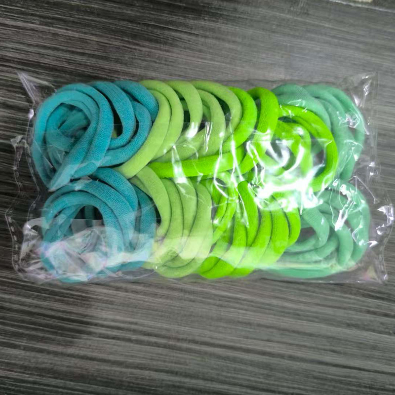 Picture of Single Wholesale Black Headband Hair Tie for Women Korean Style High Elasticity Does Not Hurt Hair Rubber Band High Ponytail Baby Hair Accessories