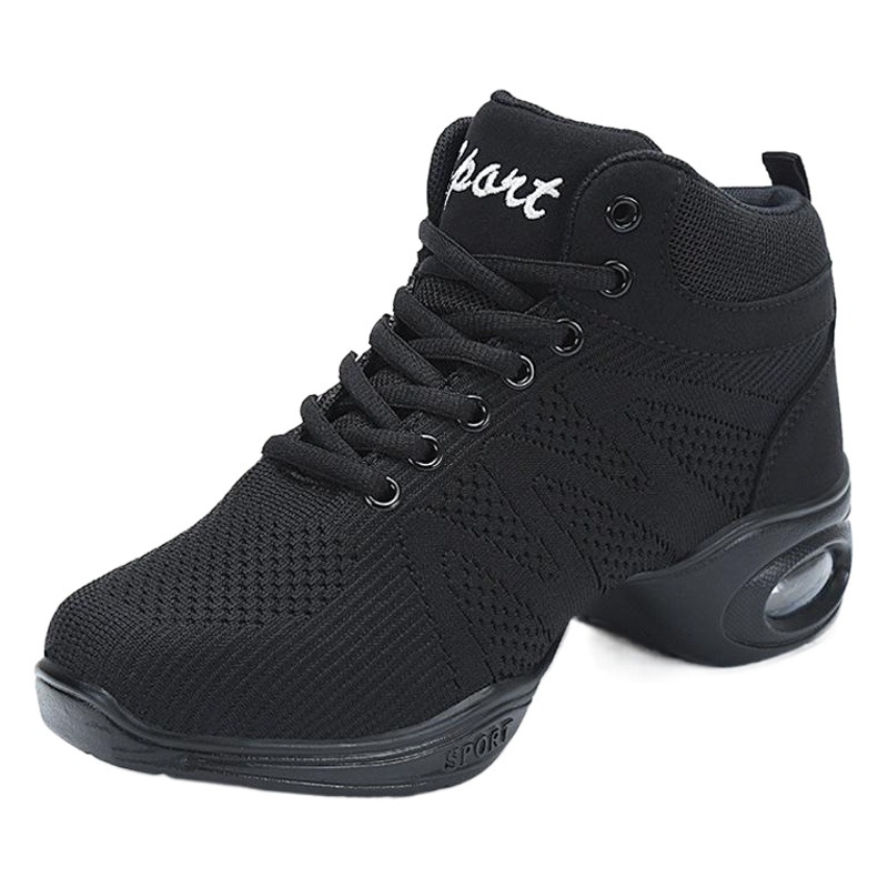 Autumn High-top Increased Dance Shoes Soft Sole Square Dance Shoes Mesh Adult Dance Shoes Jazz Dance Shoes Modern Dance Shoes