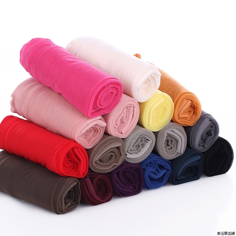 Picture of 15D Velvet Ultra-thin Sexy Penetrating Meat Color Two-way Core-spun Silk Super Elastic Pantyhose Thin Pantyhose