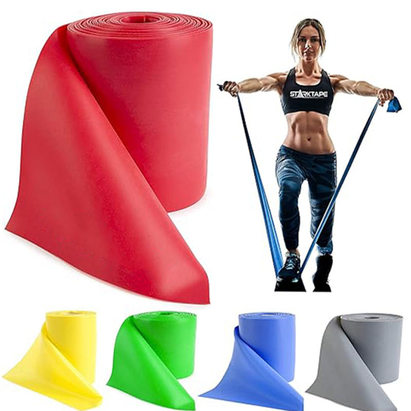 Stretch belt manufacturers directly supply yoga stretch belt fitness resistance belt TPE material training stretch belt